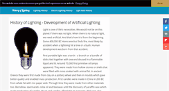 Desktop Screenshot of historyoflighting.net